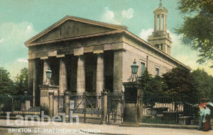 ST MATTHEW'S CHUCH, BRIXTON HILL