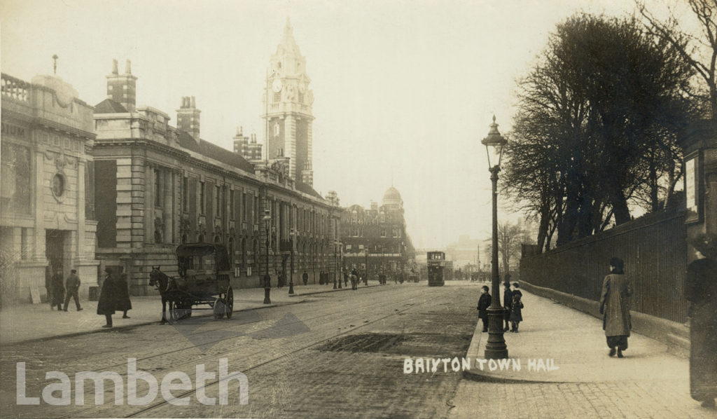 TOWN HALL, BRIXTON ROAD, BRIXTON