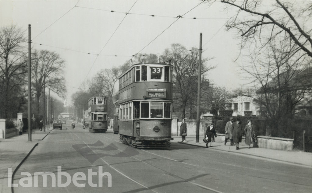 No.33 TRAM, EFFRA ROAD, BRIXTON