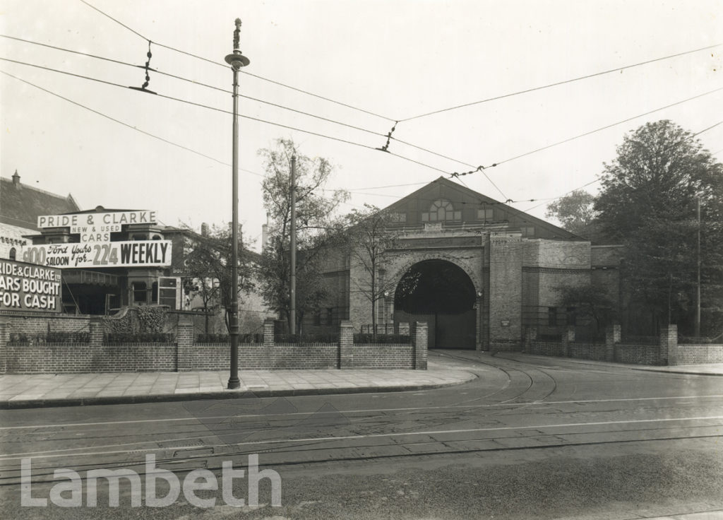 BRIXTON HILL TRAM DEPOT