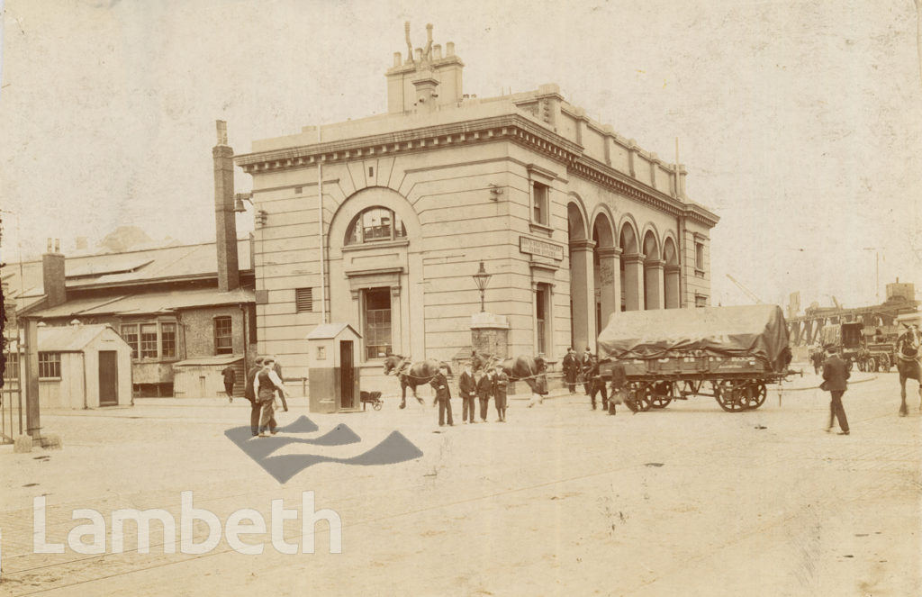 NINE ELMS RAILWAY STATION