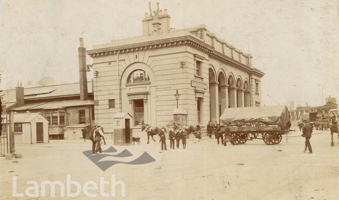 NINE ELMS RAILWAY STATION