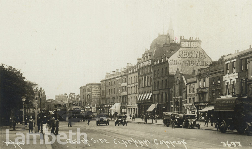 SOUTH SIDE, CLAPHAM COMMON