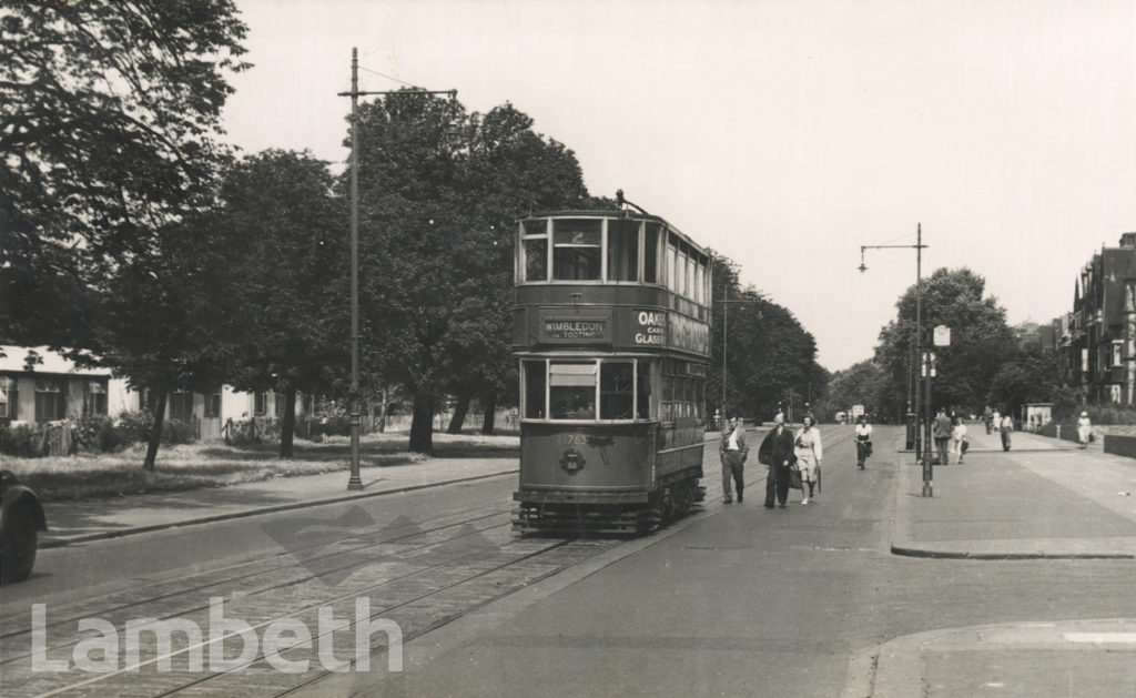 TRAM STOP, CLAPHAM COMMON SOUTH SIDE