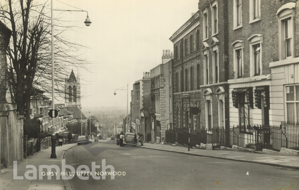 GIPSY HILL, UPPER NORWOOD