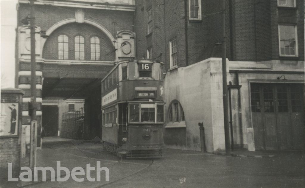 No.16 TRAM, WEST NORWOOD TRAM DEPOT