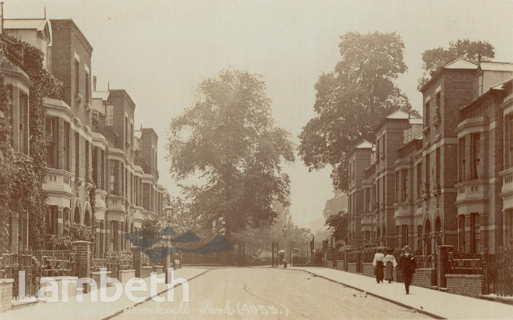 ARLINGTON ROAD, BROCKWELL PARK ENTRANCE, HERNE HILL