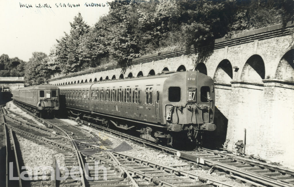 CRYSTAL PALACE HIGH LEVEL STATION SIDINGS, UPPER NORWOOD