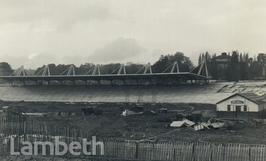 CONSTRUCTION OF CRYSTAL PALACE SPECTATORS’ STAND