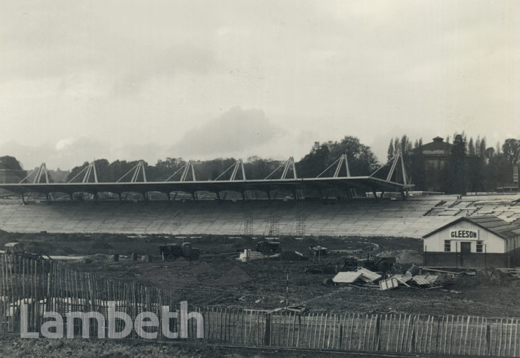 CONSTRUCTION OF CRYSTAL PALACE SPECTATORS’ STAND