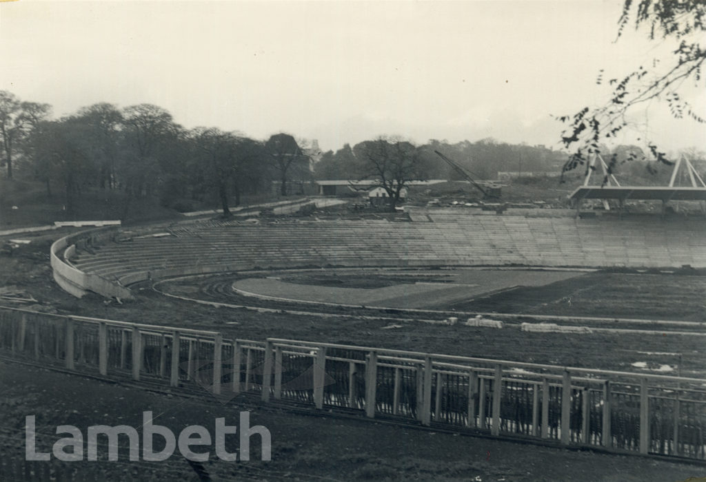 SPECTATORS’ STAND, CRYSTAL PALACE RECREATION GROUND