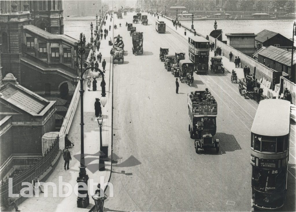 TRAFFIC ON WESTMINSTER BRIDGE