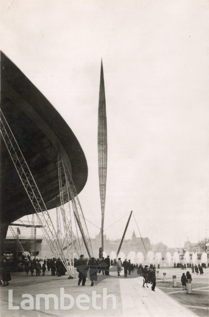 THE SKYLON, FESTIVAL OF BRITAIN, SOUTHBANK