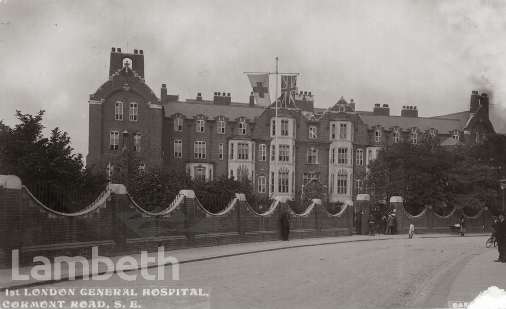 1st LONDON GENERAL HOSPITAL, CORMONT ROAD, BRIXTON NORTH