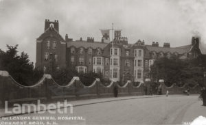 1st LONDON GENERAL HOSPITAL, CORMONT ROAD, BRIXTON NORTH