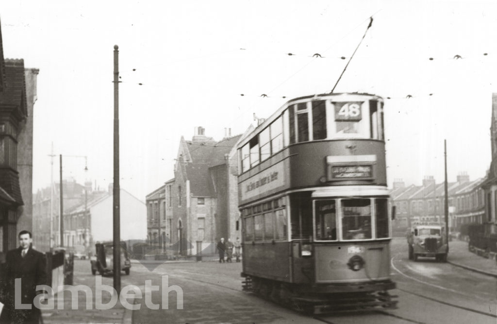 No.48 TRAM, MILKWOOD ROAD, HERNE HILL