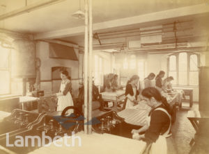 LAUNDRY CLASS, NORWOOD TECHNICAL INSTITUTE, KNIGHT'S HILL
