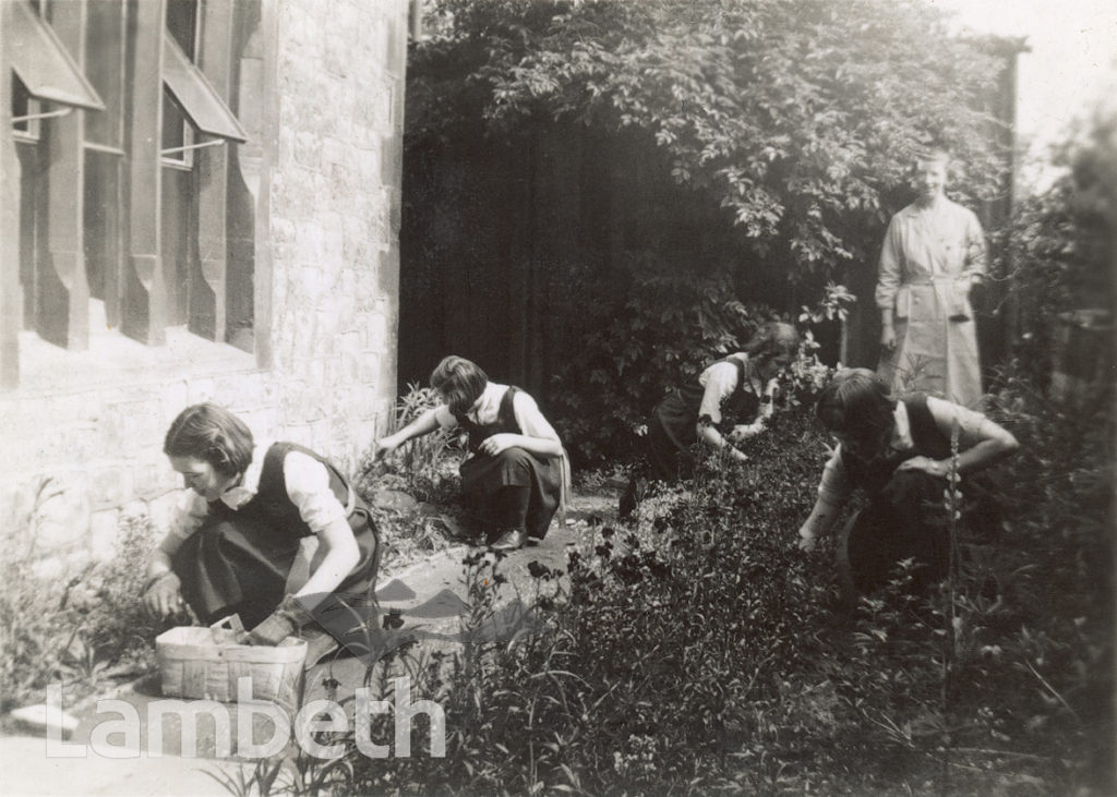 GARDENING CLASS, NORWOOD TECHNICAL INSTITUTE, KNIGHT’S HILL