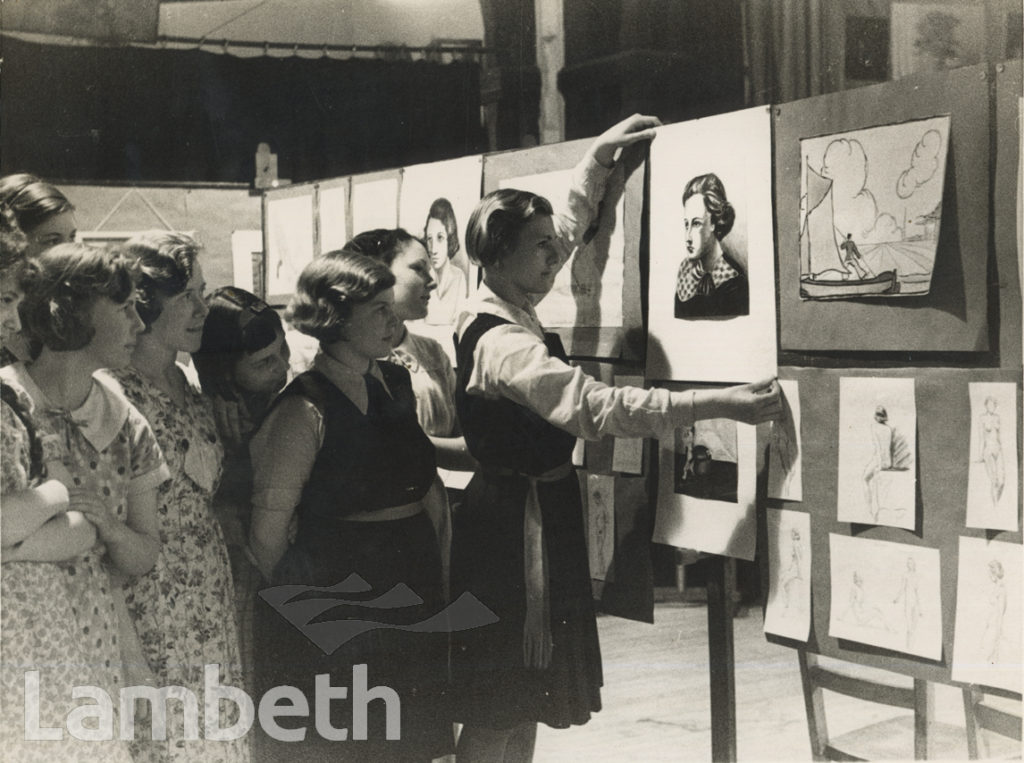 WOMEN’S ART CLASS, NORWOOD TECHNICAL INSTITUTE, KNIGHT’S HILL