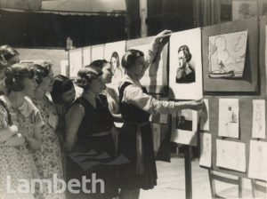 WOMEN'S ART CLASS, NORWOOD TECHNICAL INSTITUTE, KNIGHT'S HILL