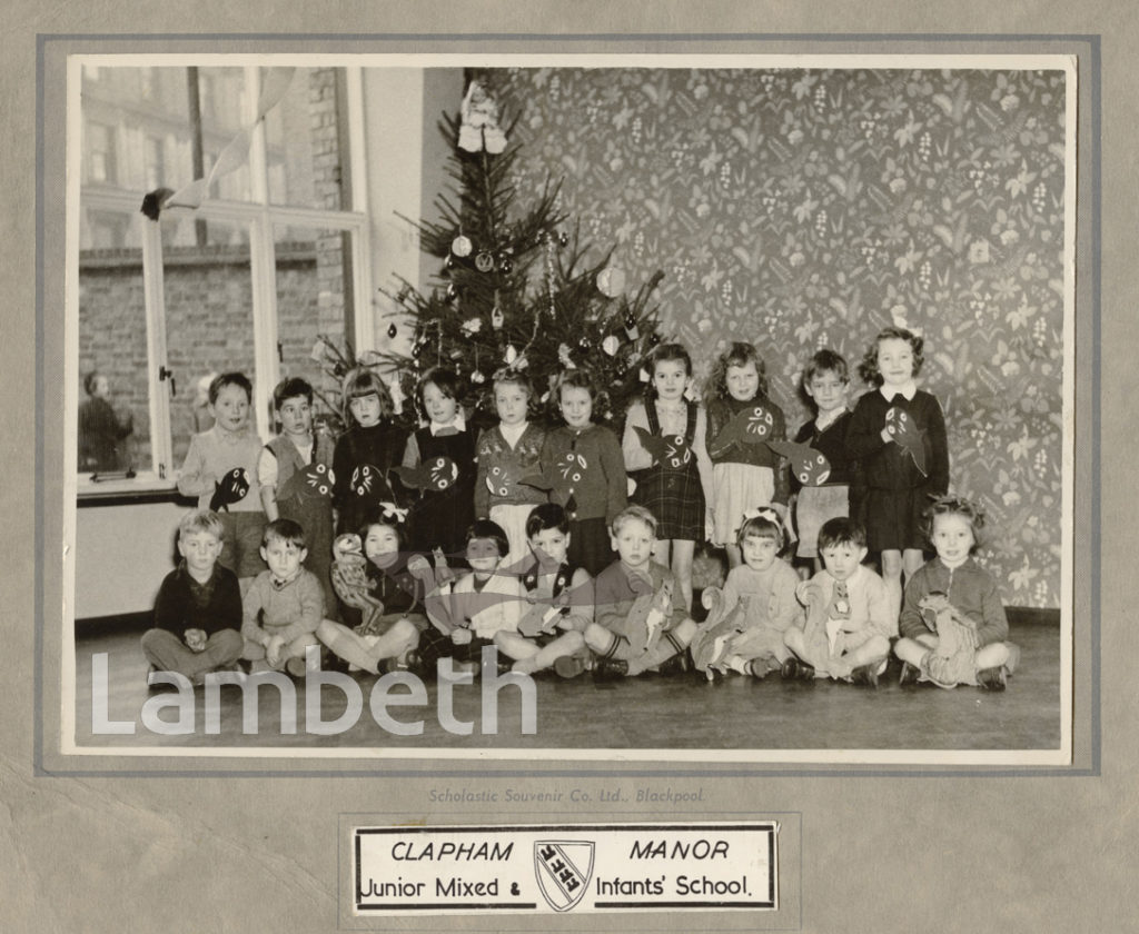 CLAPHAM MANOR JUNIOR & MIXED INFANTS’ SCHOOL CLASS, CLAPHAM