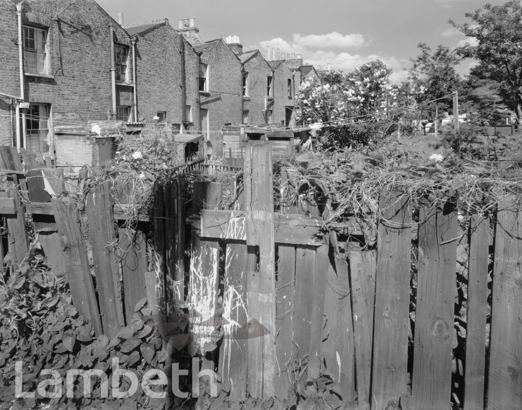 BACK GARDEN, 67 STONHOUSE STREET, CLAPHAM