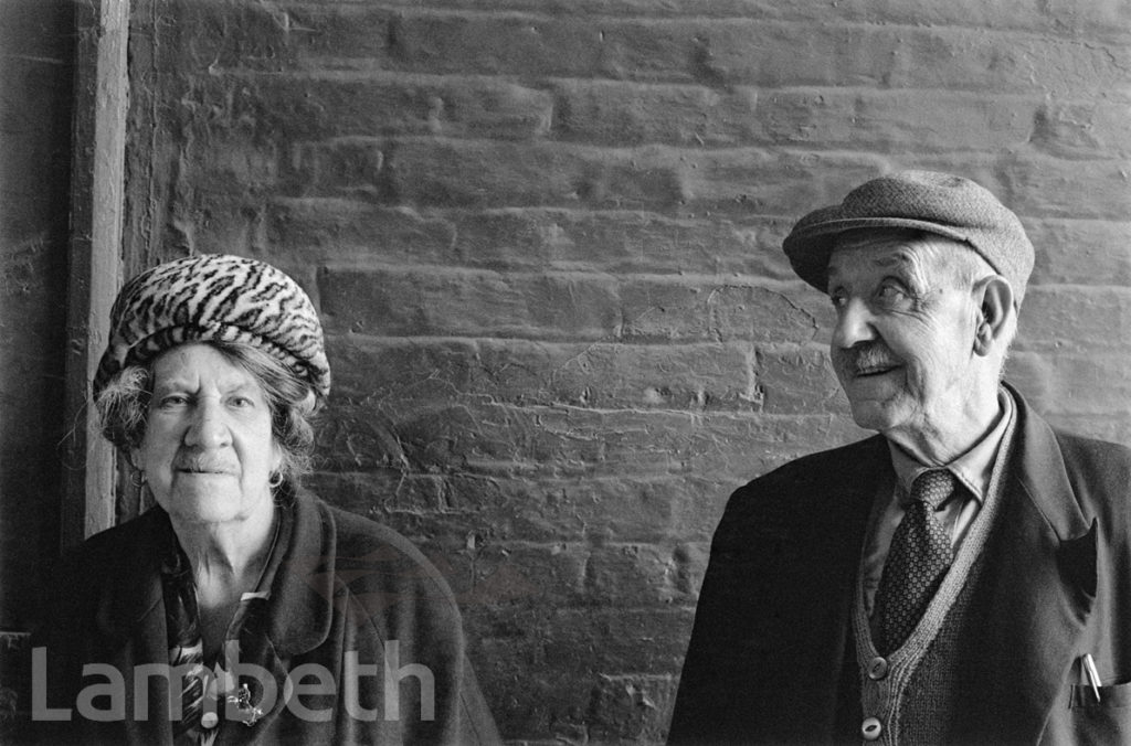 COUPLE, STONHOUSE STREET, CLAPHAM