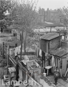 BACK GARDENS, STONHOUSE STREET, CLAPHAM