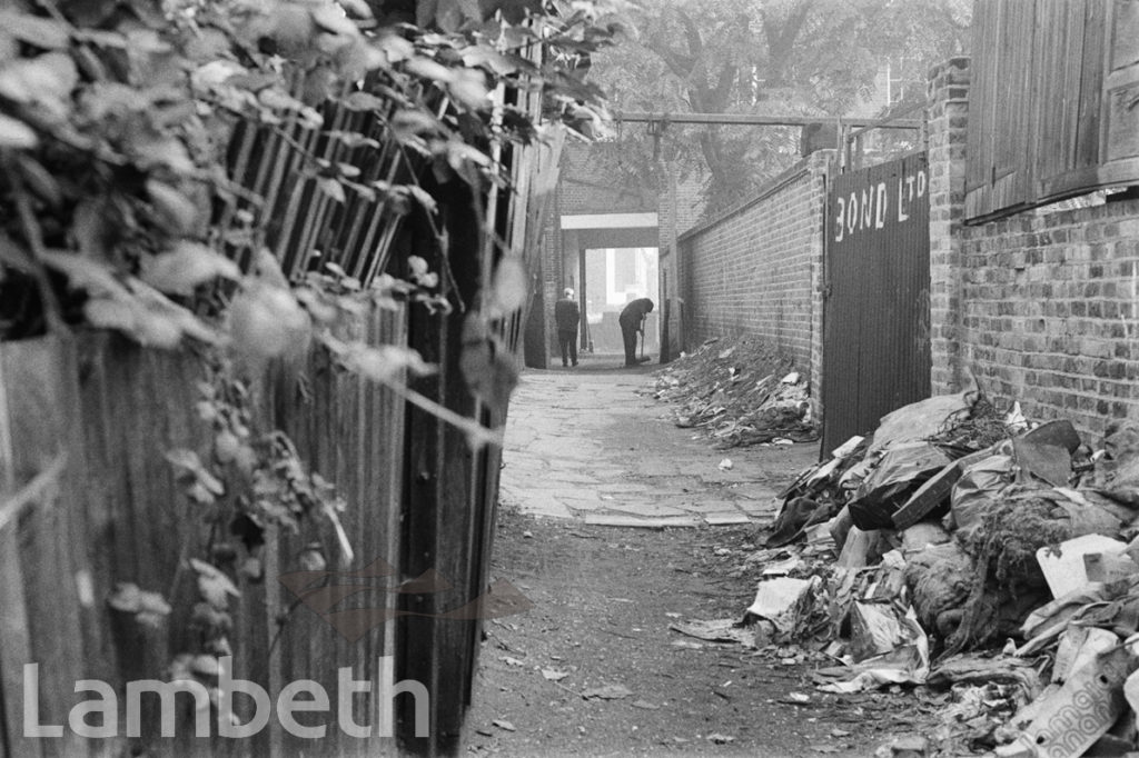 ALLEY, STONHOUSE STREET, CLAPHAM