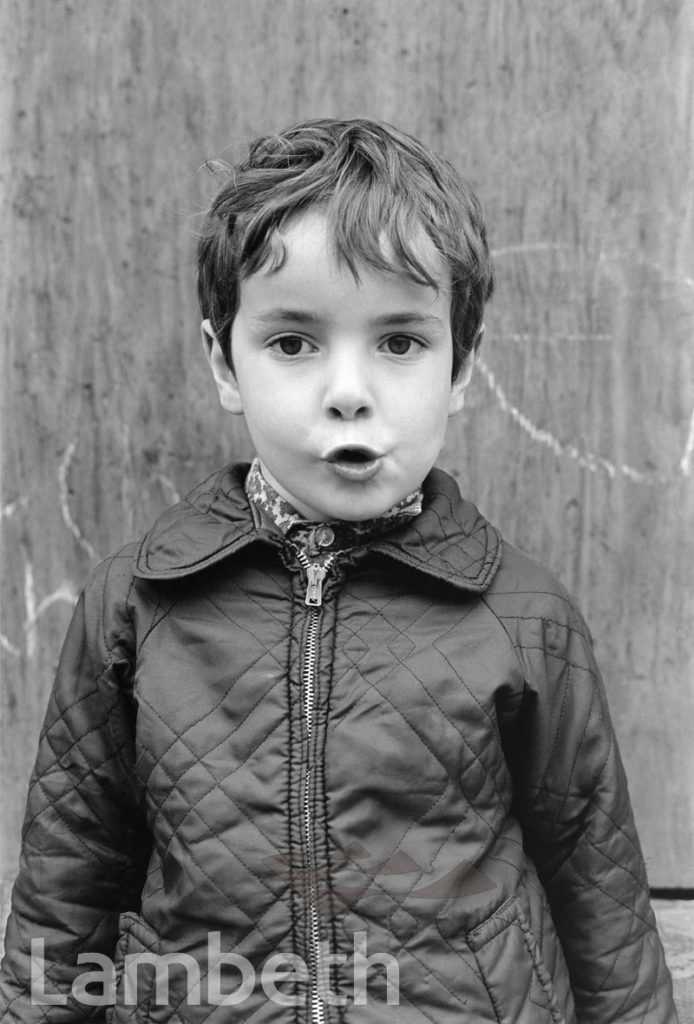 YOUNG BOY, STONHOUSE STREET, CLAPHAM