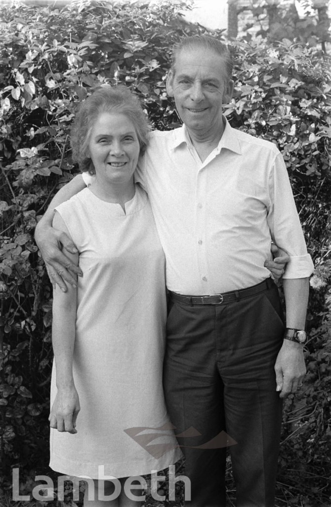 ERIC & ELSIE WEBB, STONHOUSE STREET, CLAPHAM