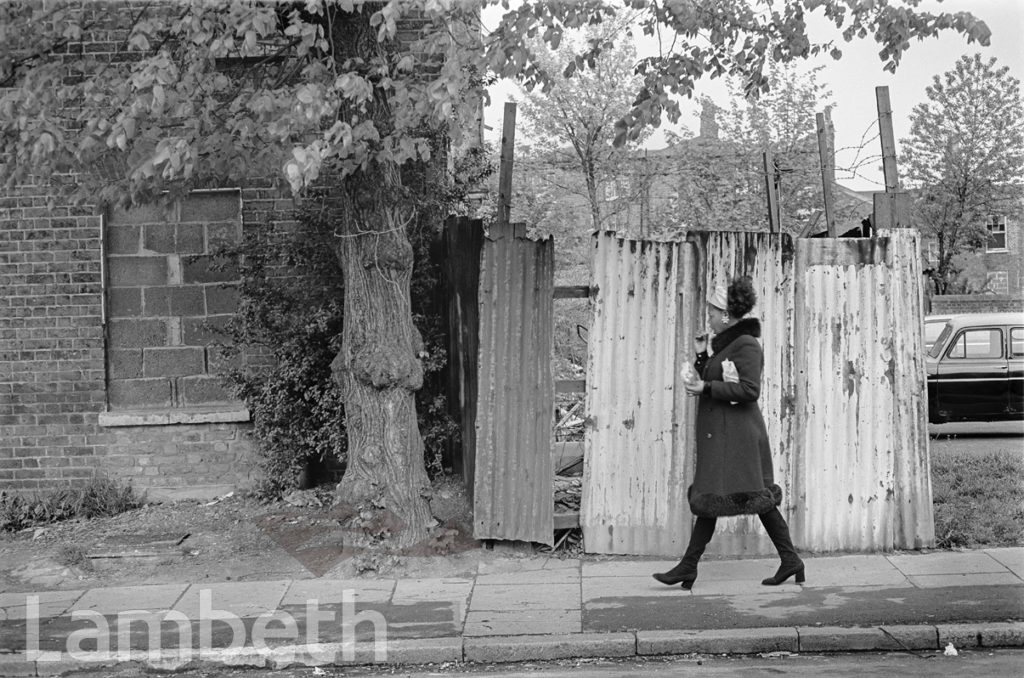 WOMAN, STONHOUSE STREET, CLAPHAM