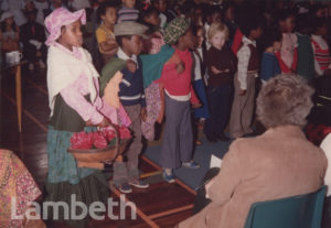 SCHOOL PLAY, EFFRA PRIMARY SCHOOL, BRIXTON