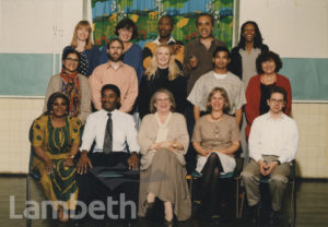EFFRA PRIMARY SCHOOL STAFF, EFFRA PARADE, BRIXTON