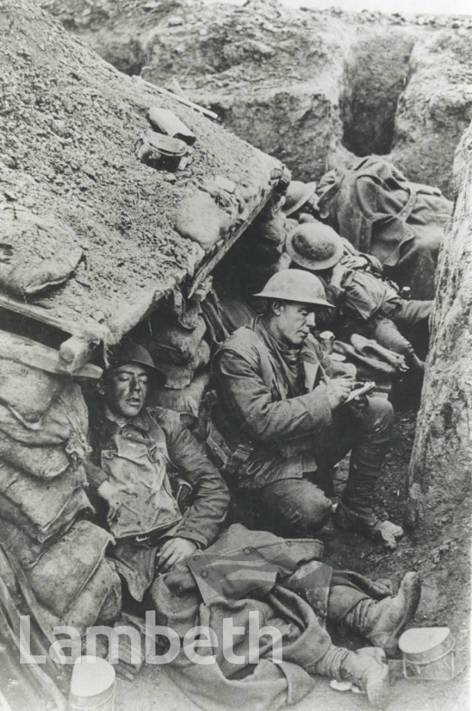 COPY PRINT WORLD WAR I TRENCHES