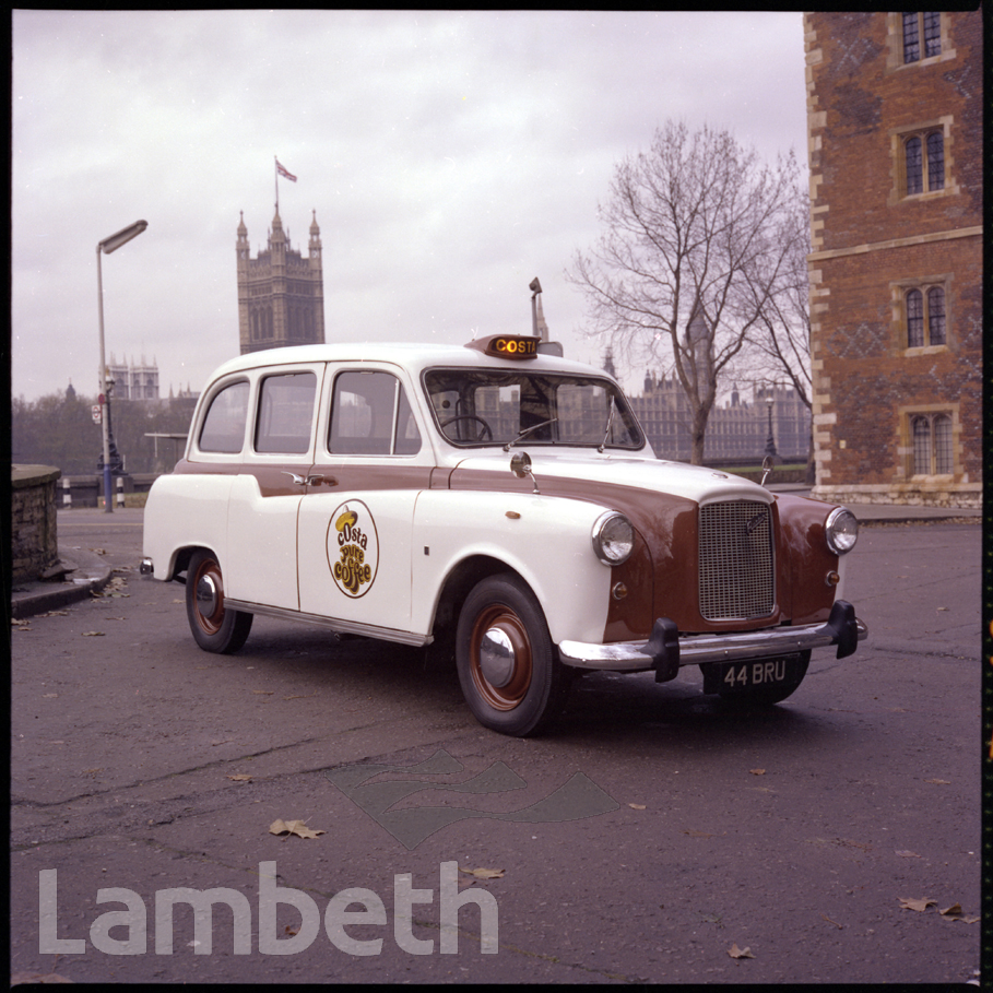 COSTA COFFEE TAXI, LAMBETH PALACE ROAD