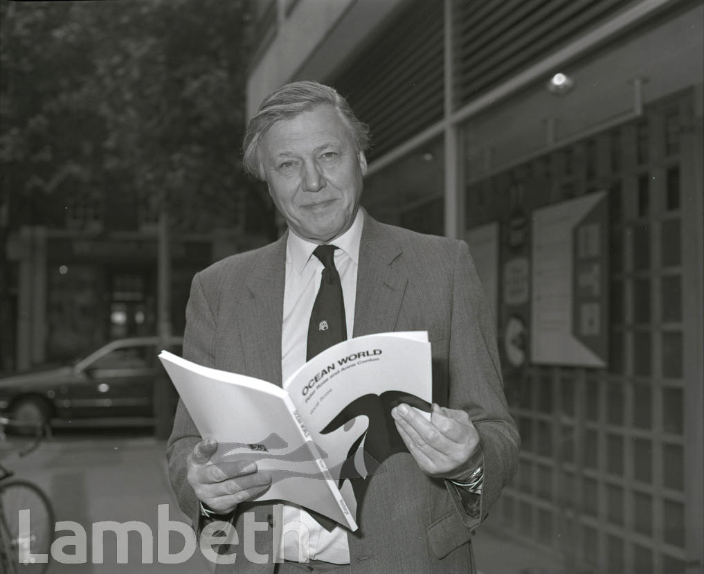 DAVID ATTENBOROUGH, WWF OCEAN WORLD LAUNCH