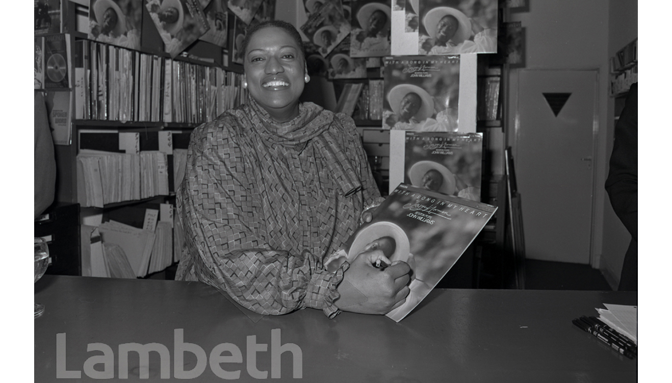 JESSYE NORMAN RECORD SIGNING