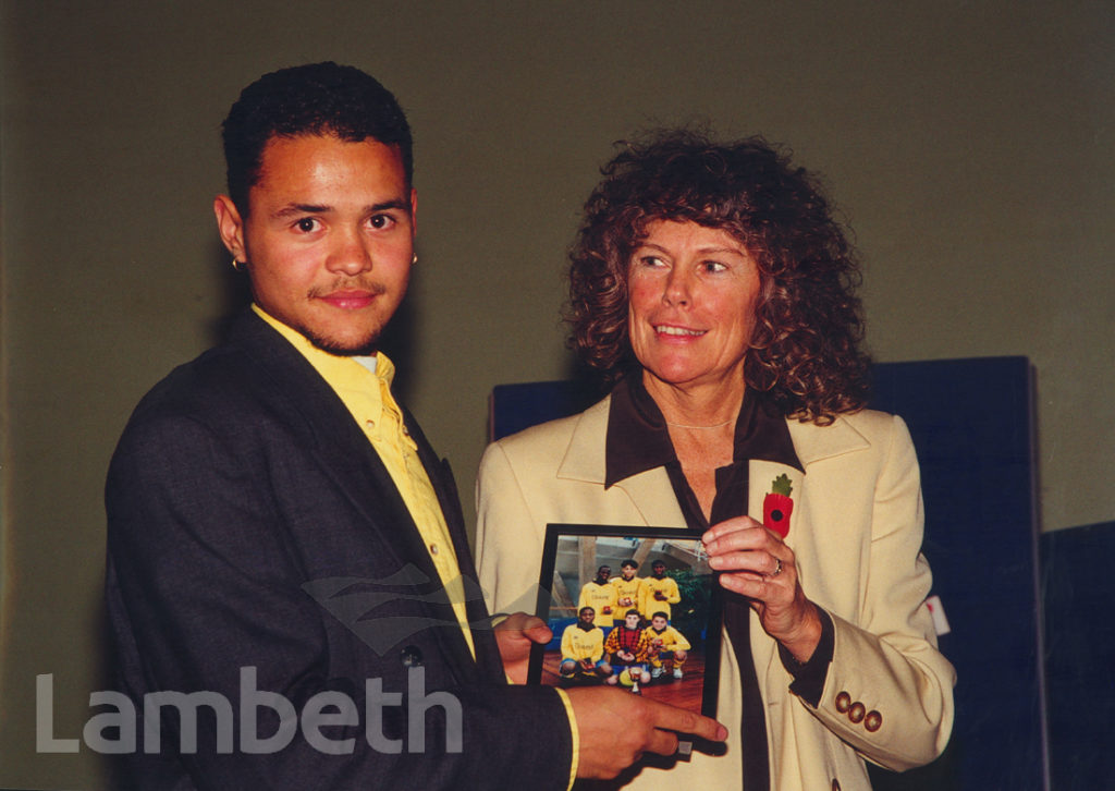 KATE HOEY MP, ALFORD HOUSE CLUB PRESENTATION AWARDS