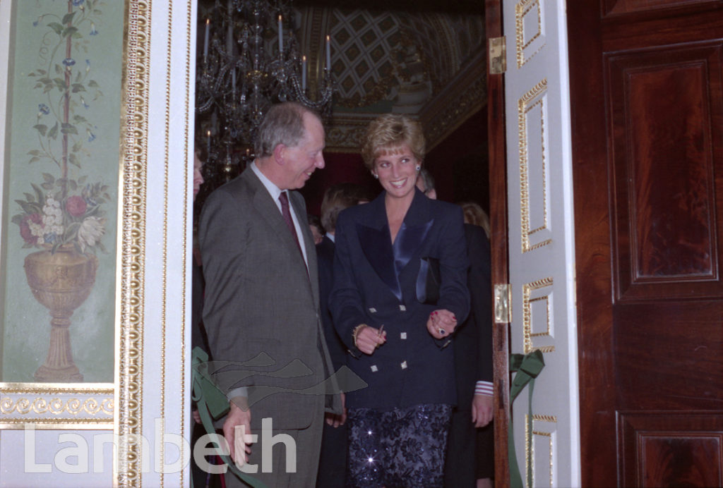 DIANA, PRINCESS OF WALES, SPENCER HOUSE OPENING
