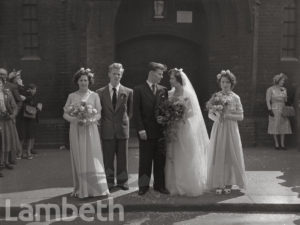 BRIDE & GROOM, ST ANNE'S, KENNINGTON LANE, VAUXHALL