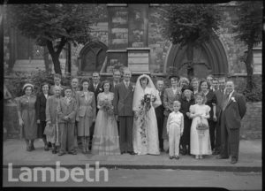 WATTS & DAVIS WEDDING, ST STEPHEN'S CHURCH, SOUTH LAMBETH