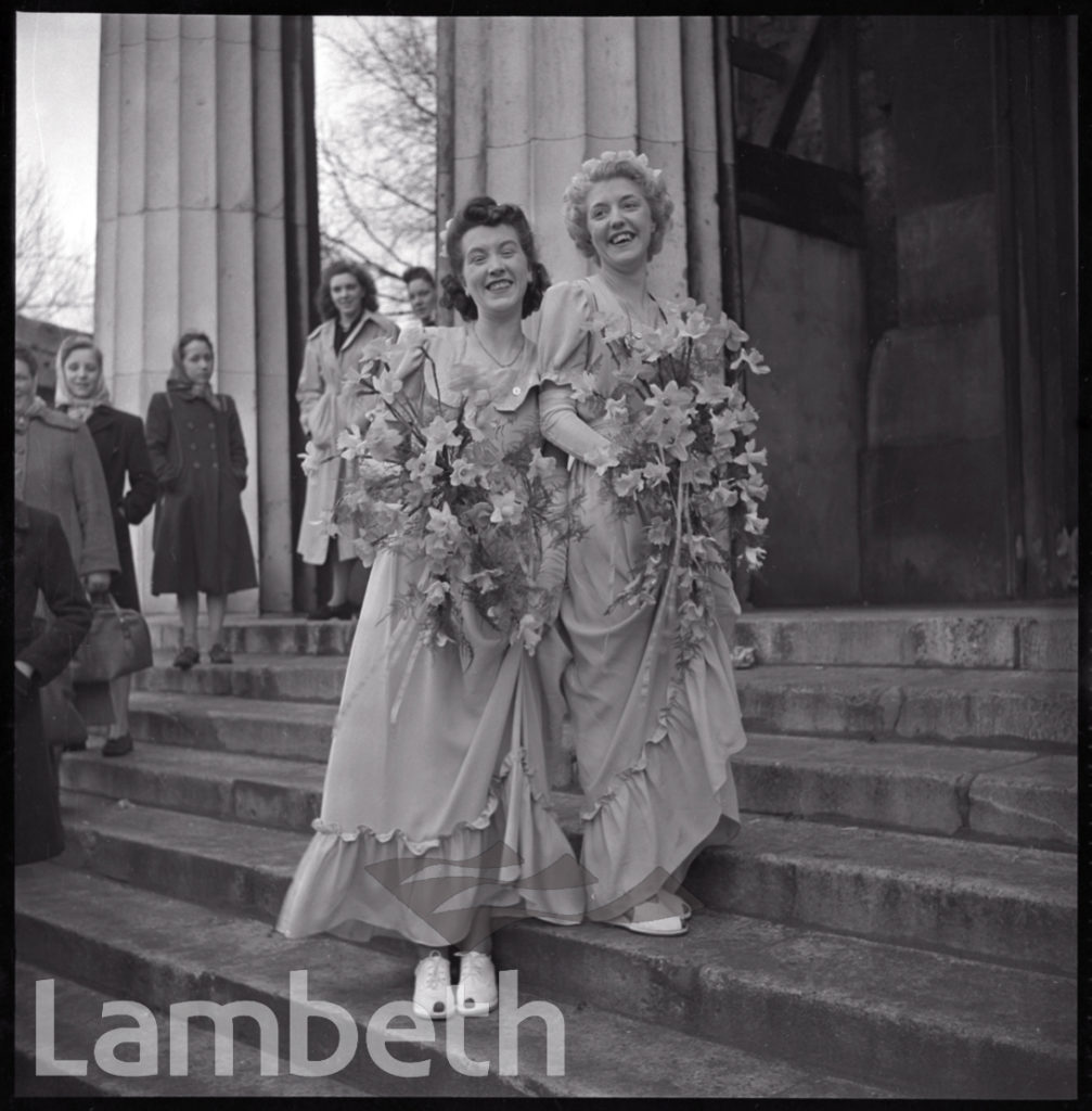 BRIDESMAIDS, KENT & BUSSON WEDDING, ST MARK’S, KENNINGTON