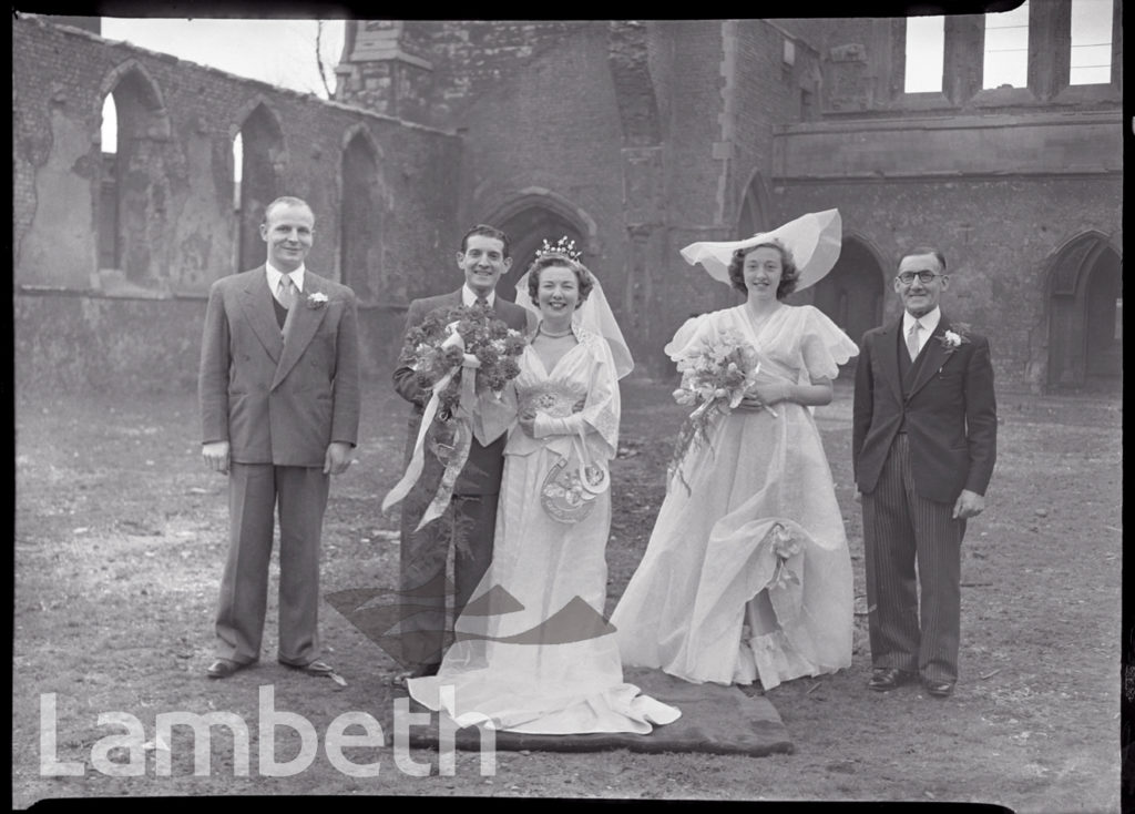 MORTIMER & WAYNE WEDDING, ST MARY’S, KENNINGTON PARK ROAD