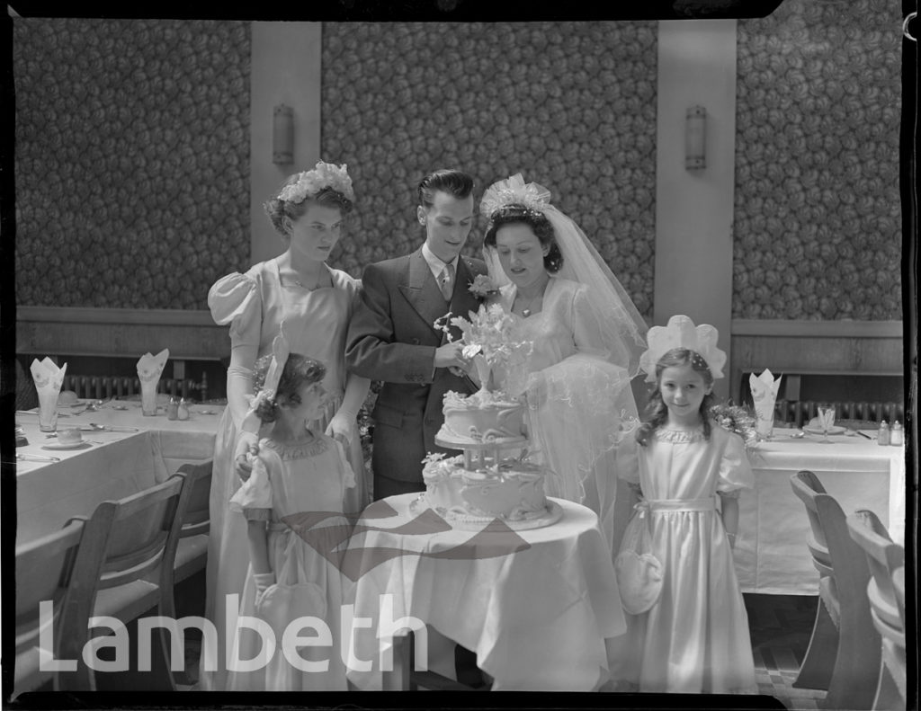 BALDERSON WEDDING RECEPTION, GEORGE IV HOTEL, BRIXTON HILL