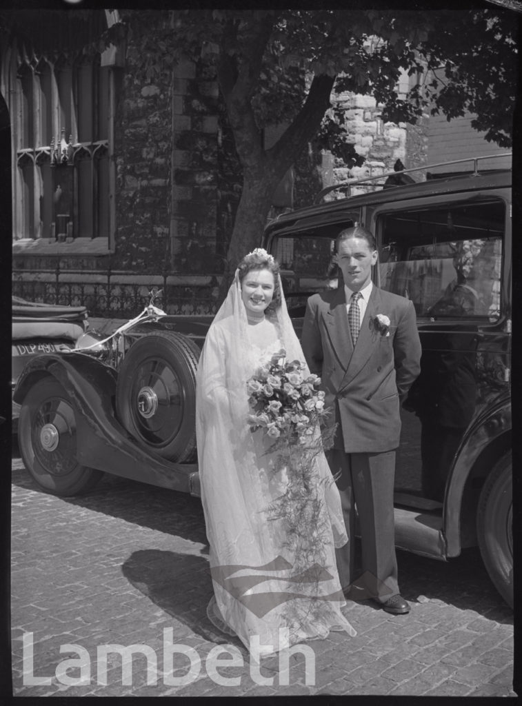 GEAR WEDDING, ST MARY-AT-LAMBETH, LAMBETH PALACE ROAD