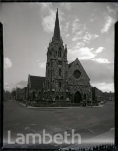 ST STEPHEN'S CHURCH, ST STEPHEN'S TERRACE, SOUTH LAMBETH