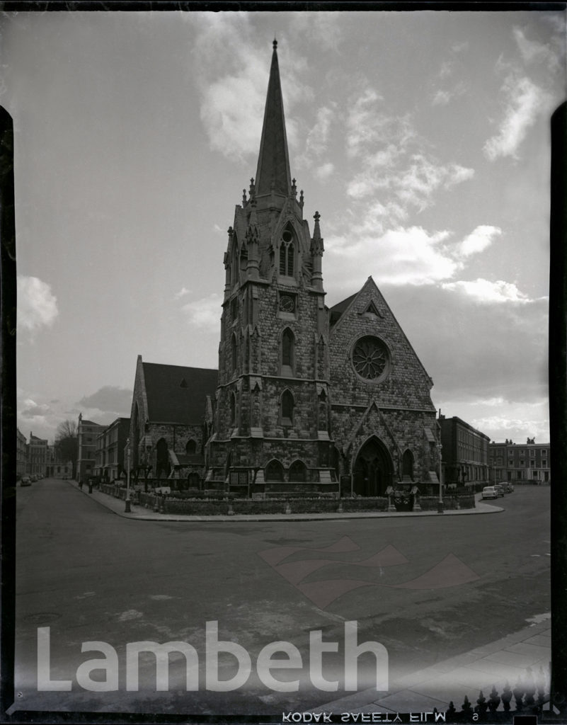 ST STEPHEN’S CHURCH, ST STEPHEN’S TERRACE, SOUTH LAMBETH
