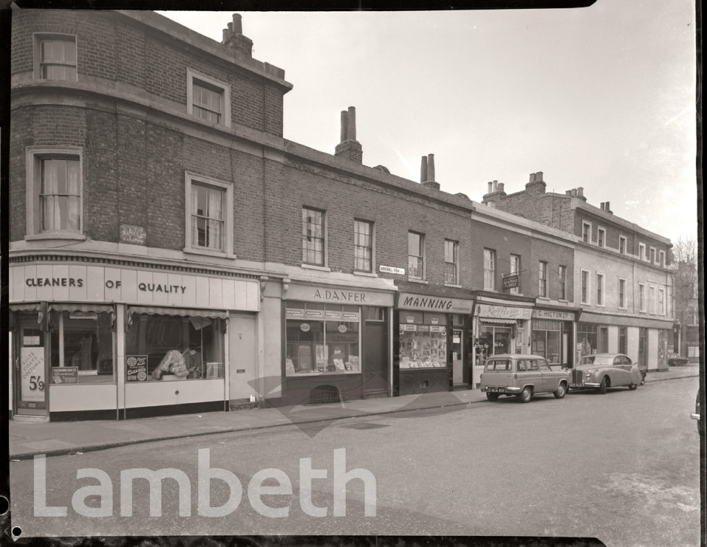 KENNINGTON TRIANGLE, WINDMILL ROW ELEVATION