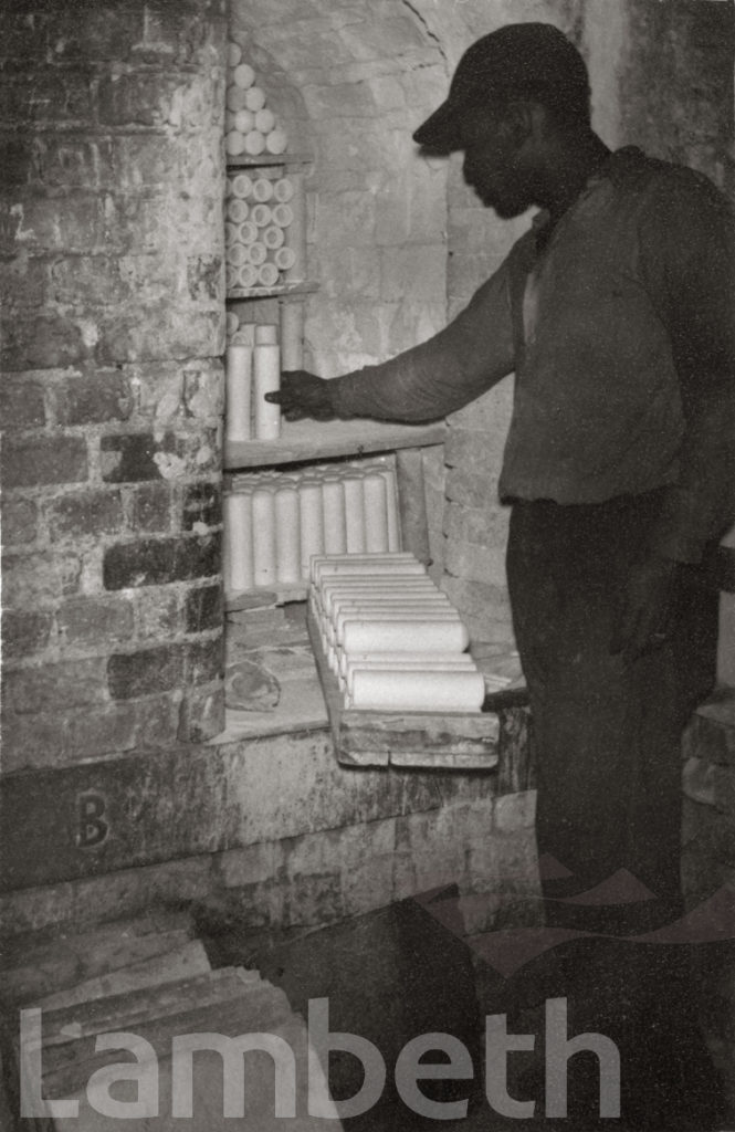 KILN WORKER, DOULTON POTTERY, LAMBETH